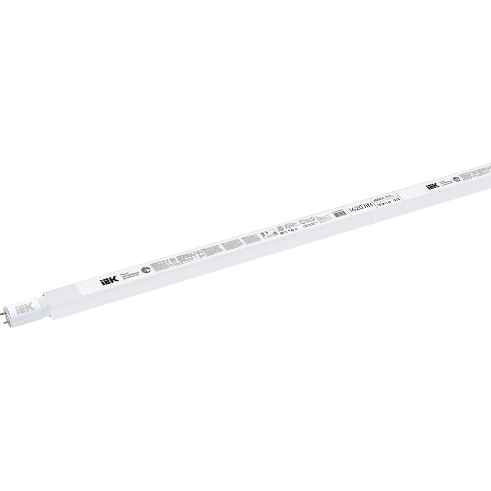 Лампа светодиодная LED 18вт G13 дневной установка возможна после демонтажа ПРА ECO (LLE-T8-18-230-65-G13)