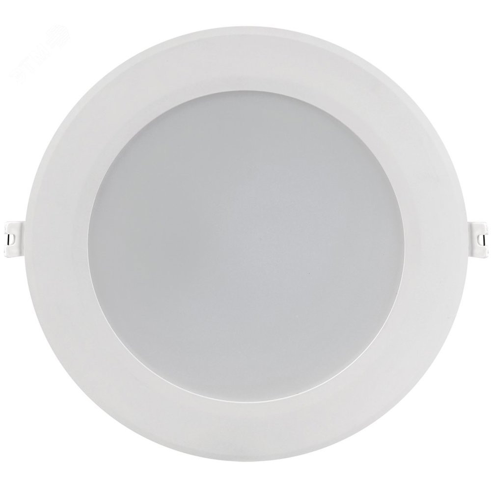 Светильник светодиодный ДВО 1716 белый круг 18Вт 4000К IP40 (LDVO0-1716-18-4000-K01)