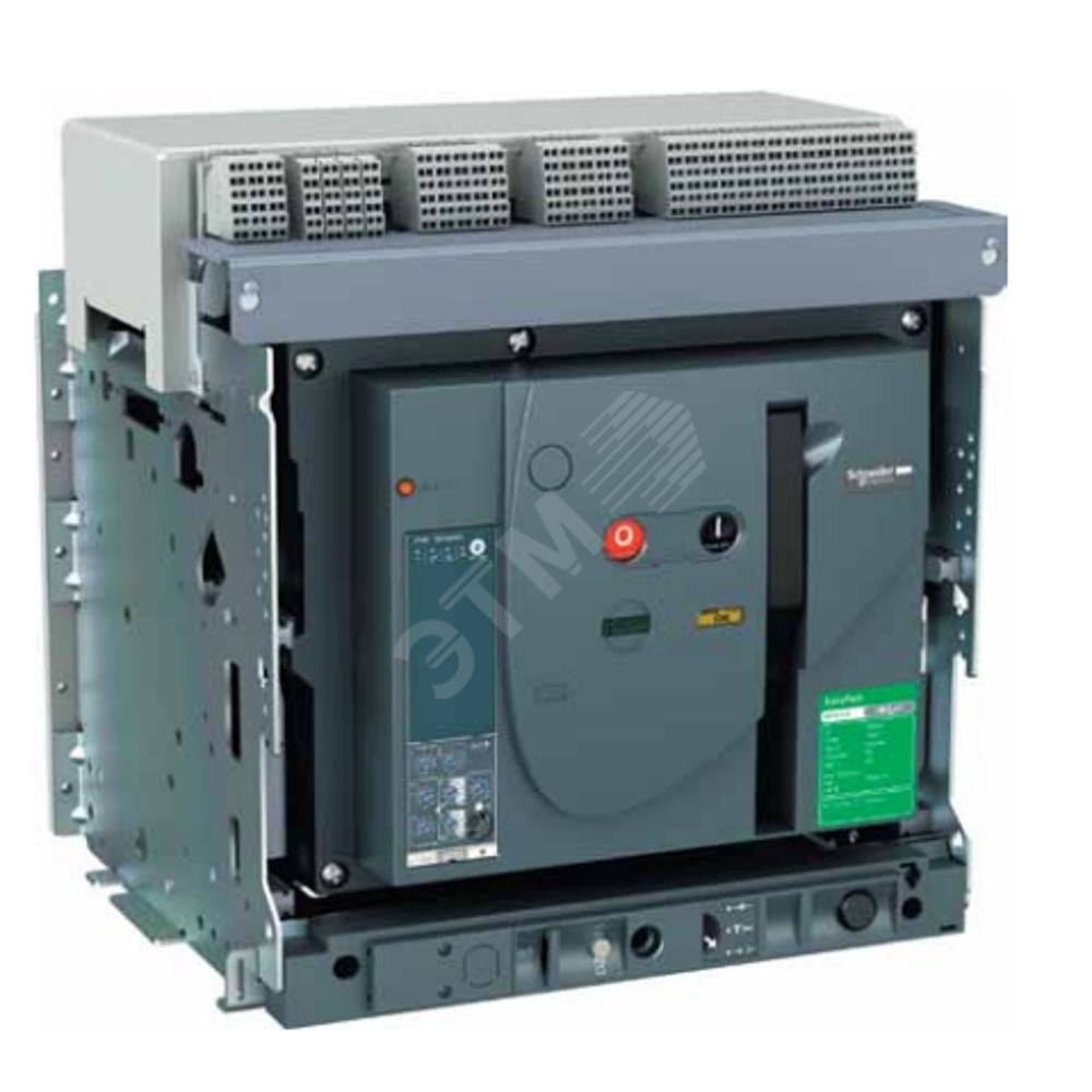 Выключатель автоматический трехполюсный EasyPact MVS 2000A 50кА эл. расцепитель ET5S выдвижной с эл.приводом (MVS20N3NW5L)
